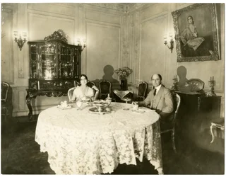 Michael Fokine & Fokina sa femme, vers 1926-36