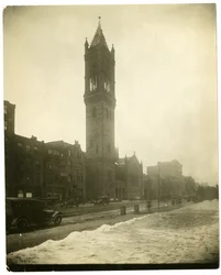 Église Old South, Boston, Mass, USA, vers 1902-10 (photo gélatino-argentique)