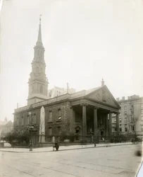 Chapelle St Paul, Broadway, New York, États-Unis, vers 1905-40