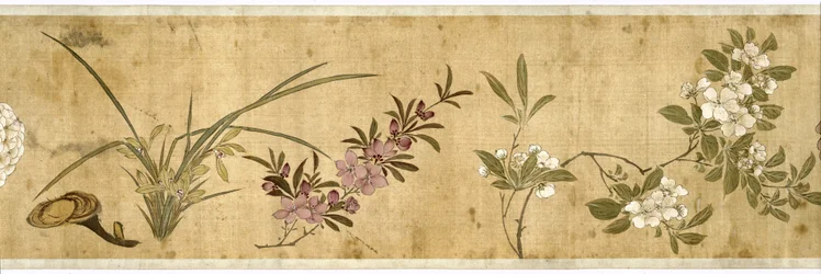 Cent fleurs, début du XVIIe siècle (détail)