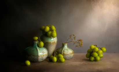 Nature morte aux raisins mélancoliques