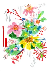 Esquisse florale 2, 2014