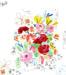Esquisse florale 3