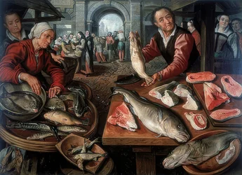 Marché aux poissons. 1599