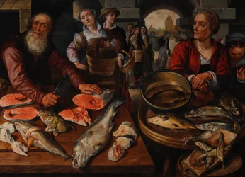 Marché aux poissons, 1568