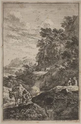 Paysages à la Manière de Salvator Rosa