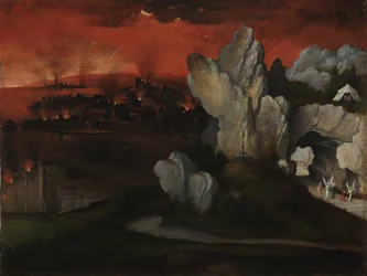 Paysage avec la destruction de Sodome et Gomorrhe