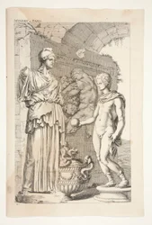 Minerva et Paris, de Sculpturae Veteris Admirata