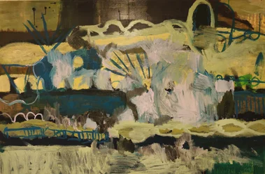 Jardin abstrait serein