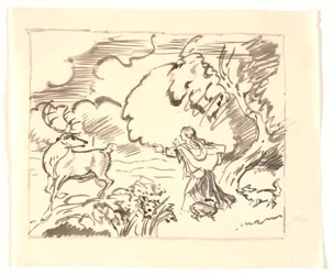 Chevalier en peau de cerf