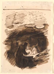 Esquisse pour "Nuit de Noël"