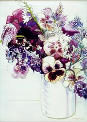 Fleurs de printemps avec fritillaires