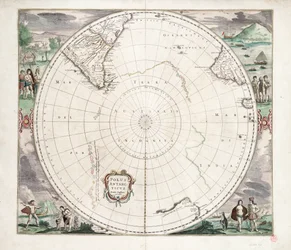 Le pôle Antarctique