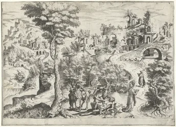 Paysage avec le Bon Samaritain