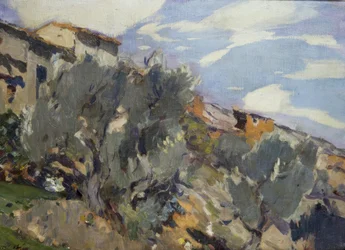 Village, verger d