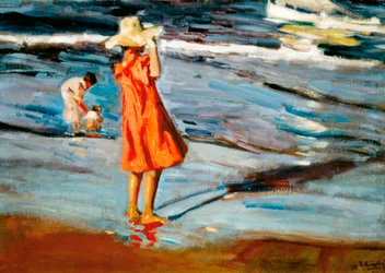 Enfants sur la plage