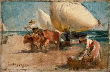 Scène de plage