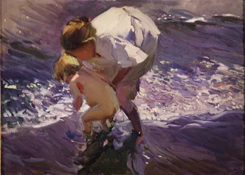 Sur la plage