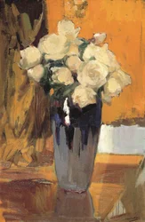 Roses blanches de mon jardin, 1920