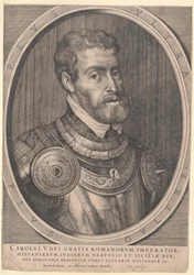 Saint Empereur Romain Charles V (impression)