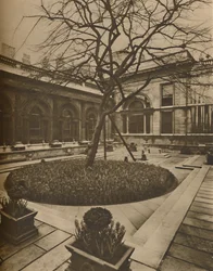 Une inspiration architecturale : La cour du jardin à la Banque d