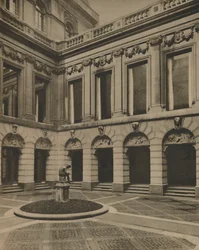 Cour de la Drapers Hall dans Throgmorton Street, c1935