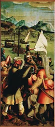 Le martyre de sainte Ursule, volet droit