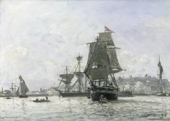 Grands voiliers à Honfleur