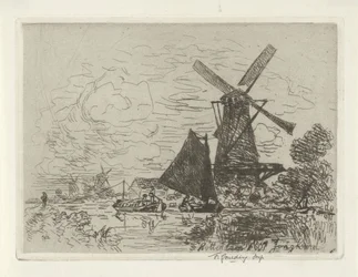 Moulins près de Rotterdam