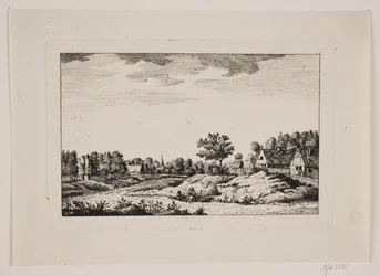 Route à travers le village