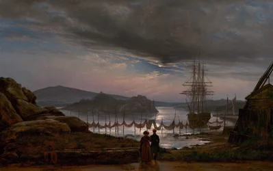 Vue de Vaekero près de Christiania, 1827
