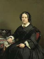 Wilhelmina Margaretha van den Bosch (1807-74), épouse de Gerard Johan Verloren van Themaat