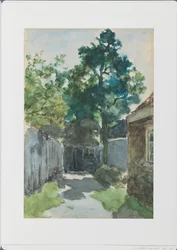 Cour ensoleillée