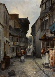 Une rue à Landerneau