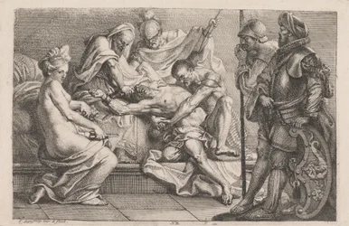 Samson vaincu par les Philistins