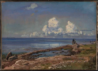 La plage de Refsnæs, en Zélande