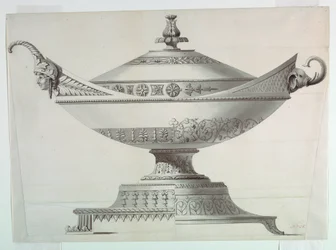 Dessin, Soupière Couverte