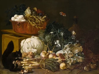 Nature morte avec écureuil