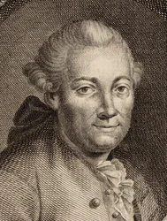 Portrait du compositeur Florian Leopold Gassmann 1729-1774, 1780