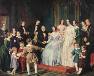 La famille Neuss, 1842