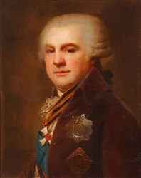 Portrait du comte Alexandre Nikolaïevitch Samoïlov 1744-1814, après 1796
