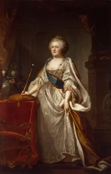 Portrait de l’impératrice Catherine II 1729-1796, 1794