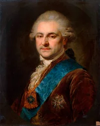 Portrait de Stanislaw II August Poniatowski, seconde moitié du 18ème siècle
