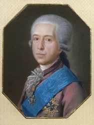 Portrait du comte Mikhaïl Mikhaïlovitch Golitsyn 1731-1806, 1786