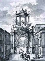 Arc de triomphe, Vienne, de 
