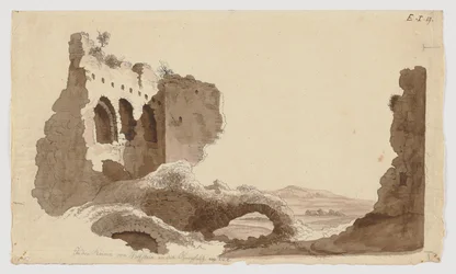 Dans les ruines de Wolfstein dans le Haut-Palatinat