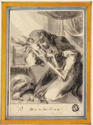 Beata Humbelina avec crucifix, vers 1700