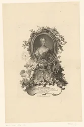 Portrait de Juliana Maria van Sleeswijk Hollsteyn