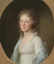 Johann Friedrich August Tischbein Portrait de Mme Loder