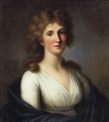 Portrait de Sara Anna von Miltitz 1774-1819
